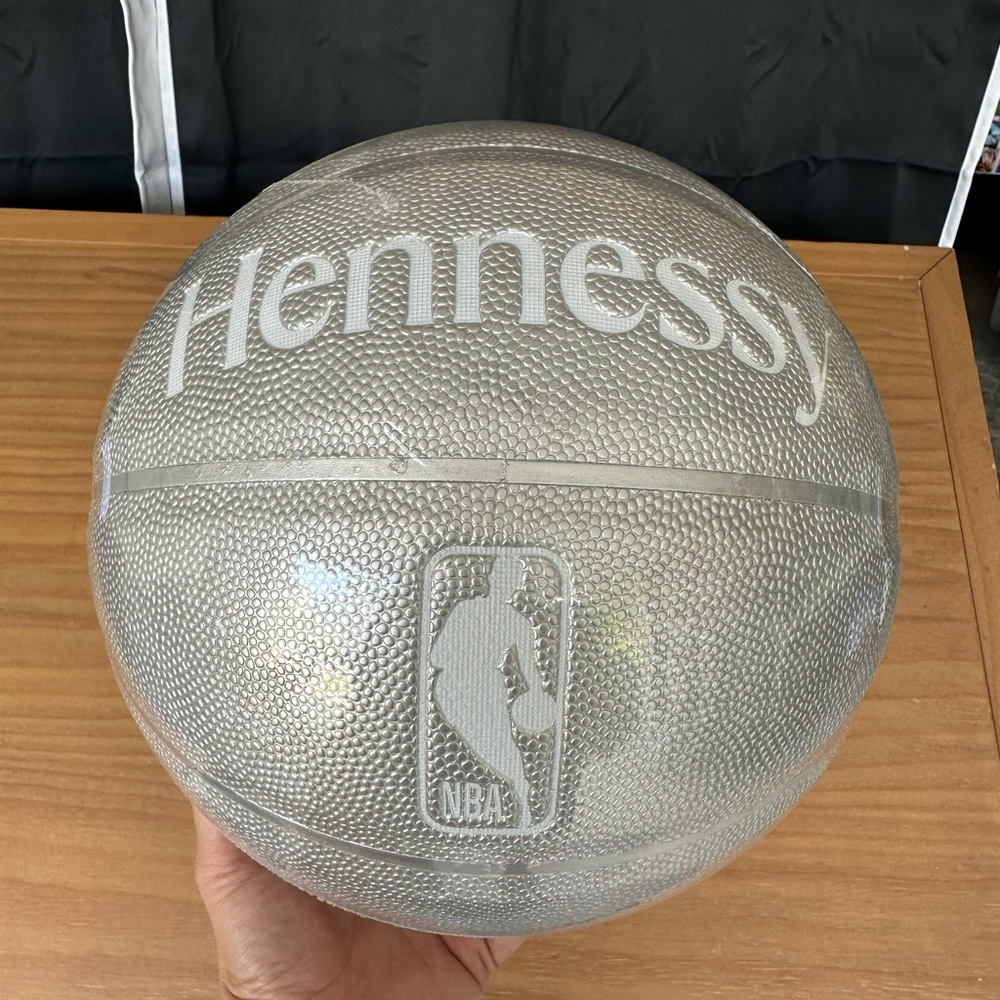 Rare Hennessy x NBA Silver Basketball – Limited Edition Collectible